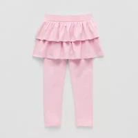 Okie Dokie Girls Knit Full Length Leggings