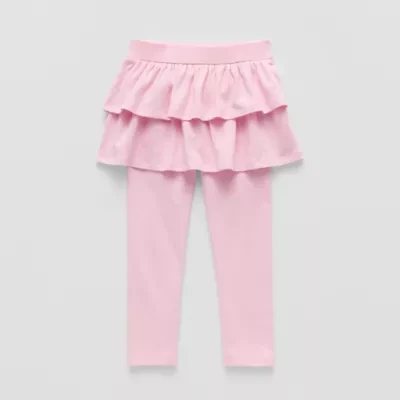 Okie Dokie Girls Knit Full Length Leggings