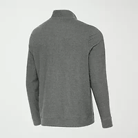 Antigua Mens Long Sleeve Active Quarter-Zip Pullover