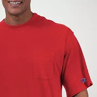 Champion Big and Tall Mens Crew Neck Short Sleeve Pocket T-Shirt