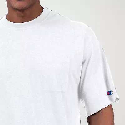 Champion Big and Tall Mens Crew Neck Short Sleeve Pocket T-Shirt