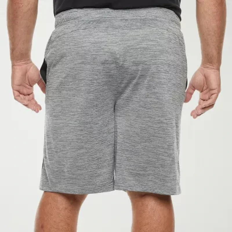 Xersion Everair Mens 9" Mid Rise Big and Tall Quick Dry Workout Shorts