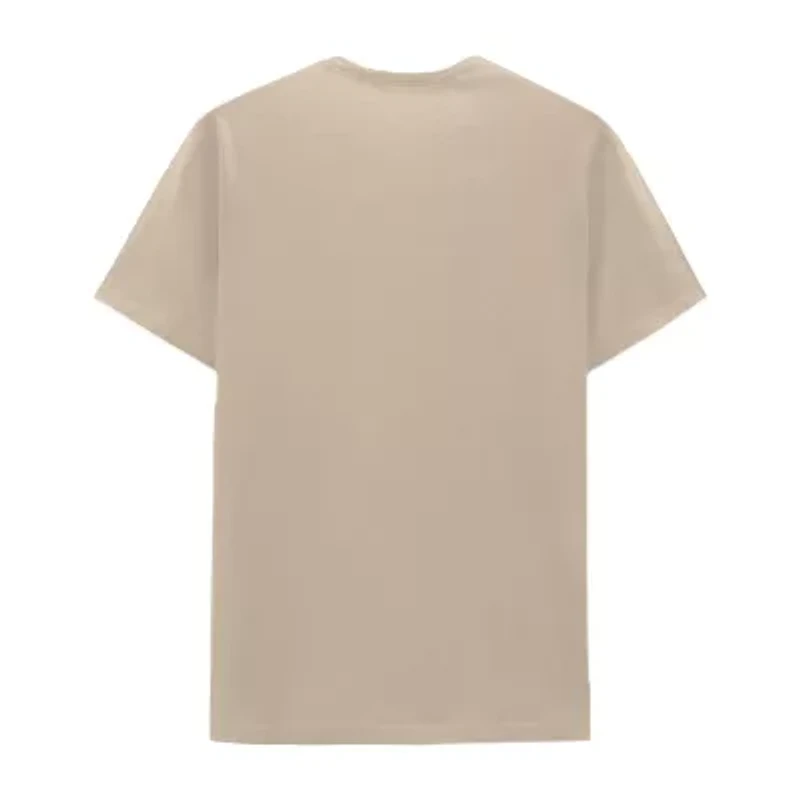 Mens Short Sleeve Regular Fit Peanuts Snoopy Graphic T-Shirt