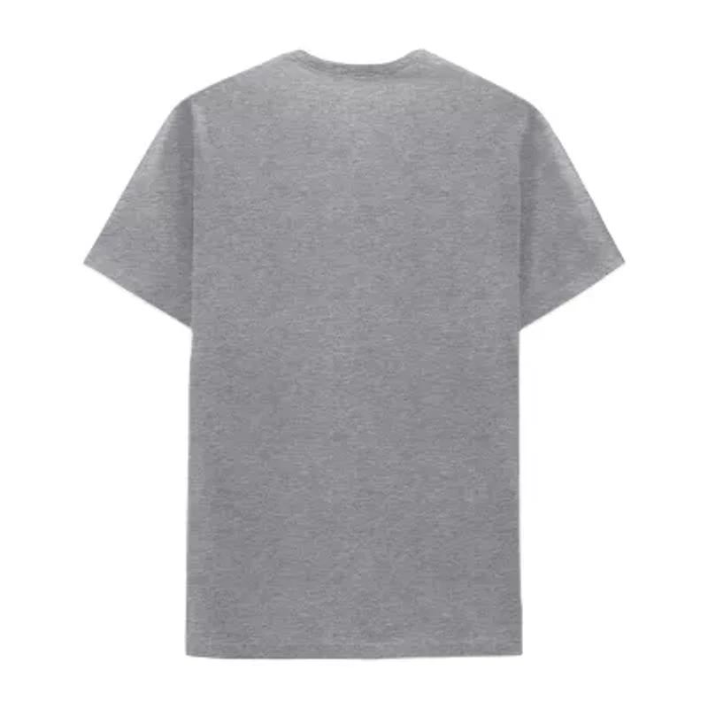 Mens Crew Neck Short Sleeve Regular Fit NASA Big and Tall Graphic T-Shirt
