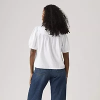 Levi's Womens Split Crew Neck Short Sleeve T-Shirt