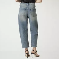 JS Jessica Simpson Womens Mid Rise Loose Fit Jean