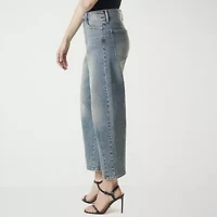 JS Jessica Simpson Womens Mid Rise Loose Fit Jean