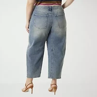 JS Jessica Simpson Plus Womens Loose Fit Jean