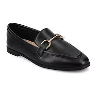 Journee Collection Mizza Womens Square Closed Toe Loafers