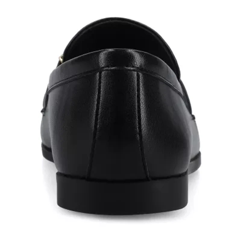 Journee Collection Mizza Womens Square Closed Toe Loafers
