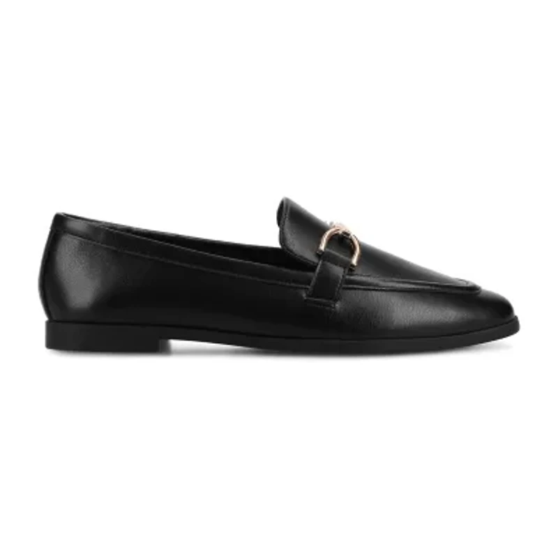 Journee Collection Mizza Womens Square Closed Toe Loafers