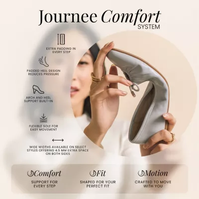 Journee Collection Mizza Womens Square Closed Toe Loafers