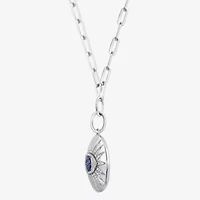 Effy Final Call Limited Quantities! Womens 3/8 CT. T.W. Natural Black Diamond Sterling Silver Round 18 Inch Pendant Necklace