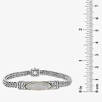 Effy Final Call Limited Quantities! Womens 18K Gold Over Silver 7 3/4 Inch Chain Bracelet