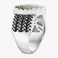 Effy Final Call Limited Quantities! Womens 3/8 CT. T.W. Genuine White Diamond 18K Gold Over Silver Band