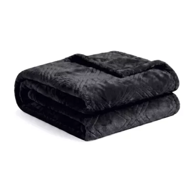 SUPERIOR® Alaska Diamond Quilted Polyester Fleece Multi-Use Throw
