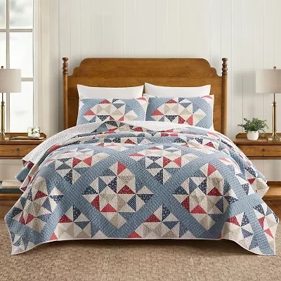 Modern Heirloom Americana Heartland Pieced Quilt Set