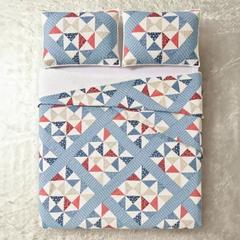 Modern Heirloom Americana Heartland Pieced Quilt Set