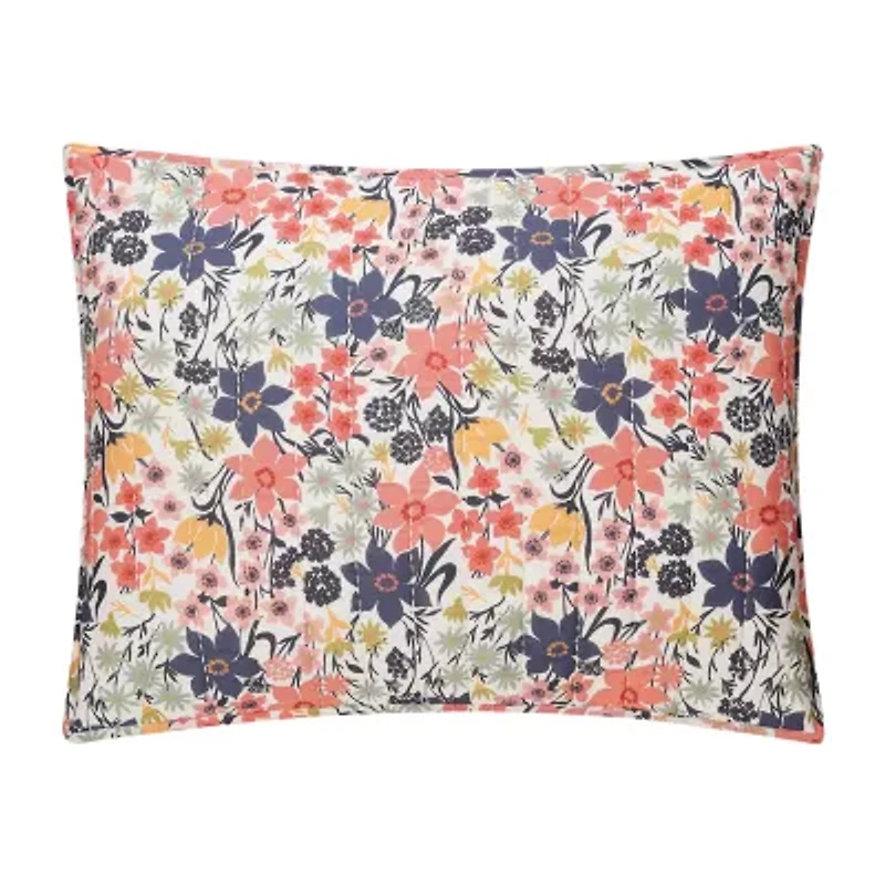 spartina 449 Marsh Hens Cotton 3-pc. Reversible Quilt Set