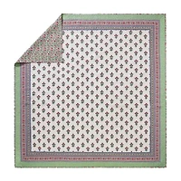 Modern Heirloom Serena Floral Cotton Reversible Quilt Set