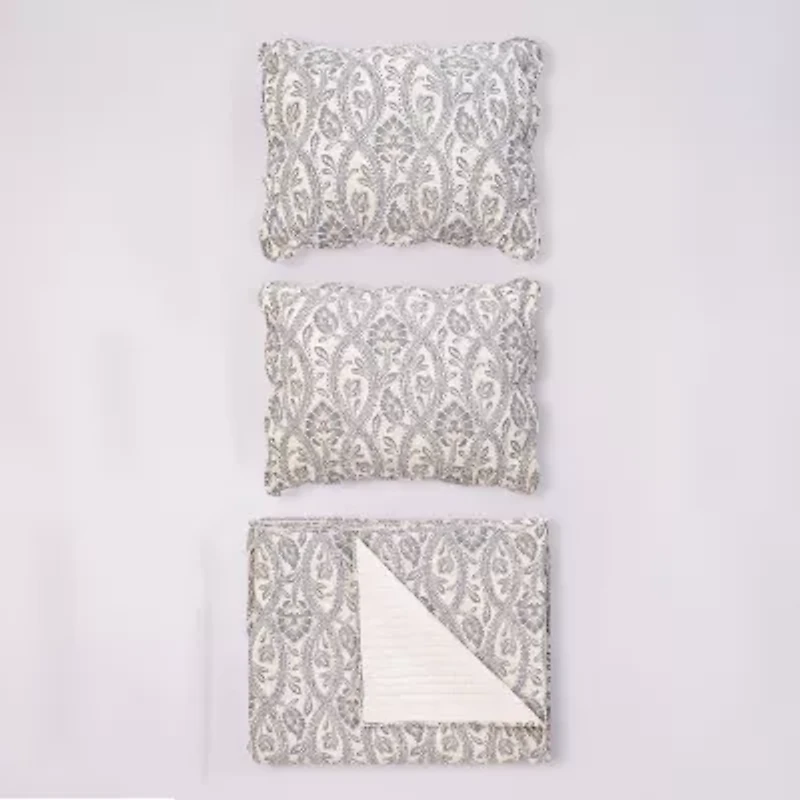 spartina 449 Jonas Hundred Cotton 3-pc. Quilt Set