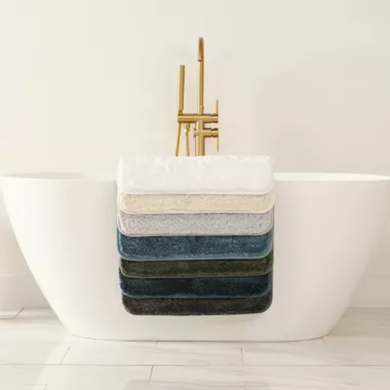 Casual Comfort Plush Bath Rug