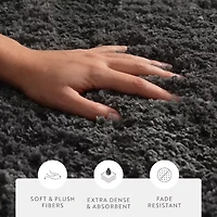 Casual Comfort Plush Bath Rug