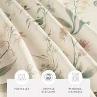 Casual Comfort Polyester Printed Shower Curtain