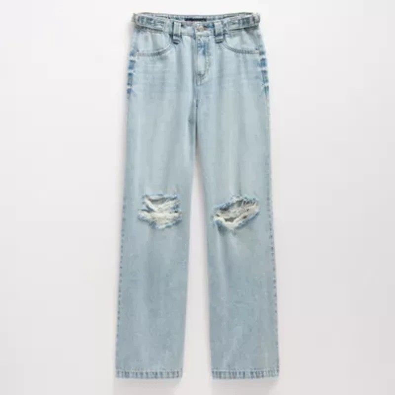 Vanilla Star Big Kid Girls Wide Leg Jean