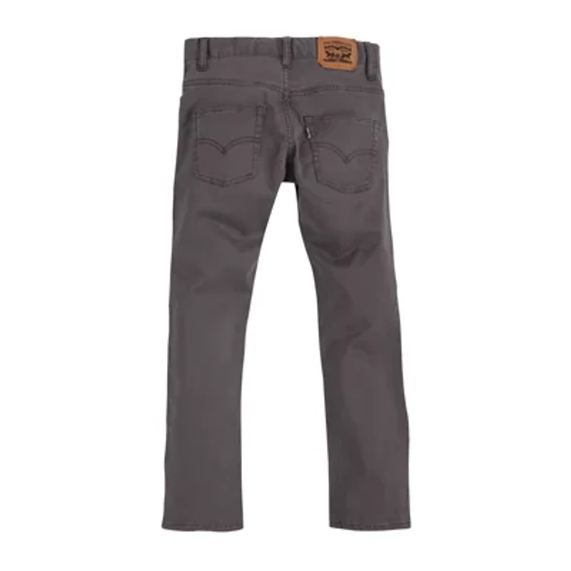 Levi's® Sueded Big Kid Boys Adjustable Waist 511™ Slim Fit Pant