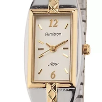 Armitron® Womens Rectangle Expansion Band Watch