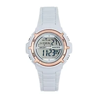 Armitron All Sport Womens Digital Gray Strap Watch 45/7045pbl