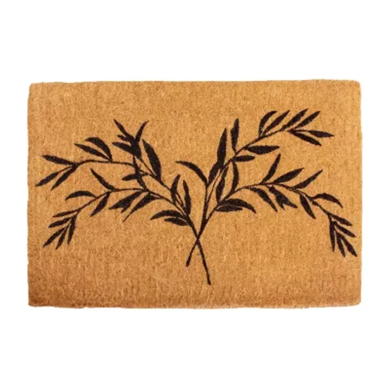 Calloway Mills Tropical Palm Outdoor Rectangular Doormat