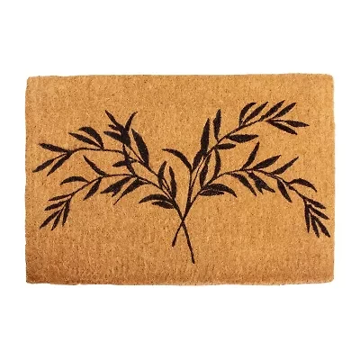 Calloway Mills Tropical Palm Outdoor Rectangular Doormat
