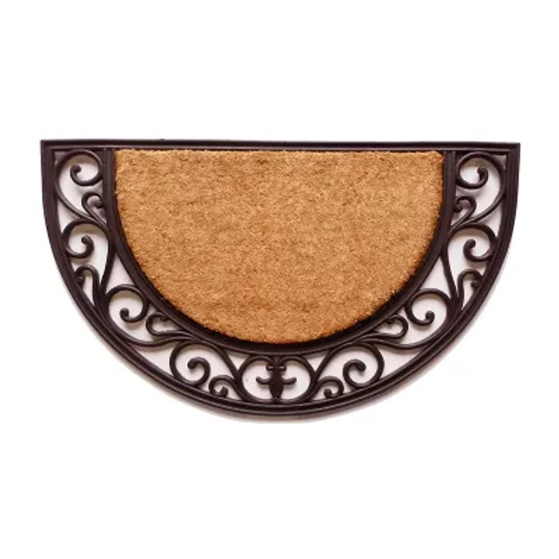 Calloway Mills Plantation Arch Outdoor Rectangular Doormat
