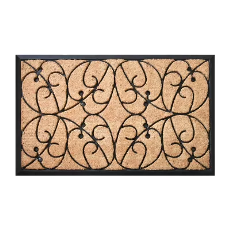 Calloway Mills Apples Outdoor Rectangular Doormat