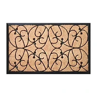Calloway Mills Apples Outdoor Rectangular Doormat