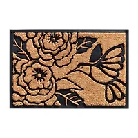 Calloway Mills Hummingbird Haven Outdoor Rectangular Doormat