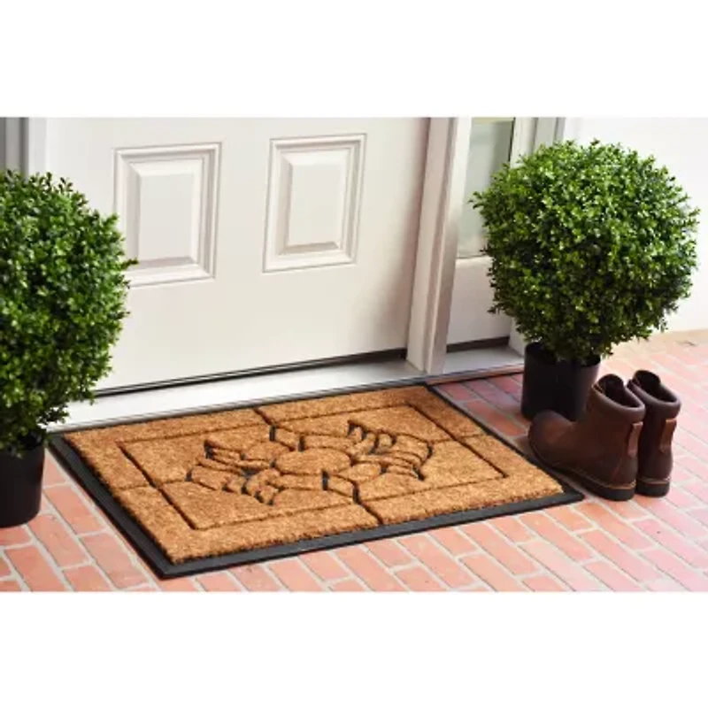 Calloway Mills Viola Outdoor Rectangular Doormat