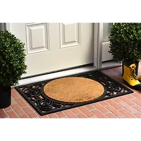 Calloway Mills Armada Circle Outdoor Rectangular Doormat