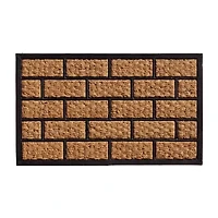 Calloway Mills Brickmann Outdoor Rectangular Doormat