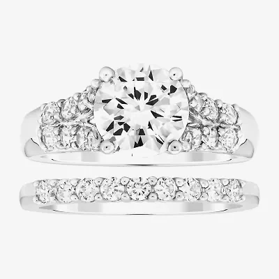 DiamonArt® Cubic Zirconia Bridal Set