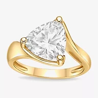 Diamonart Womens Cubic Zirconia Sterling Silver Bypass  Fashion Ring