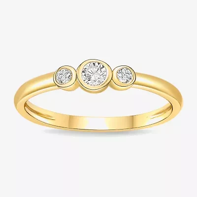 Diamonart Womens Cubic Zirconia Sterling Silver Stackable Ring