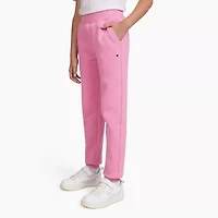Champion Big Kid Girls Cuffed Mid Rise Classic Fit Fleece Jogger Pant