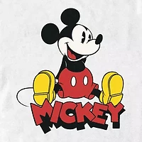 Mens Short Sleeve Mickey Mouse Graphic T-Shirt