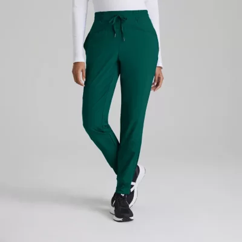 Barco One Bop513 Boost 3-Pocket Mid-Rise Jogger Womens Plus Tall Scrub Pant