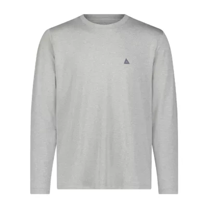 ANGLR Mens Crew Neck Long Sleeve Flag T-Shirt