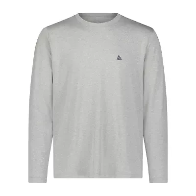 ANGLR Mens Crew Neck Long Sleeve Flag T-Shirt