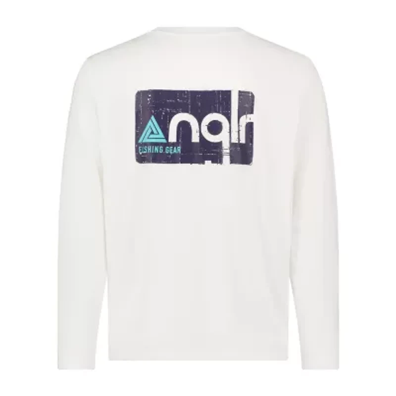 ANGLR Mens Crew Neck Long Sleeve T-Shirt - West Coast Logo